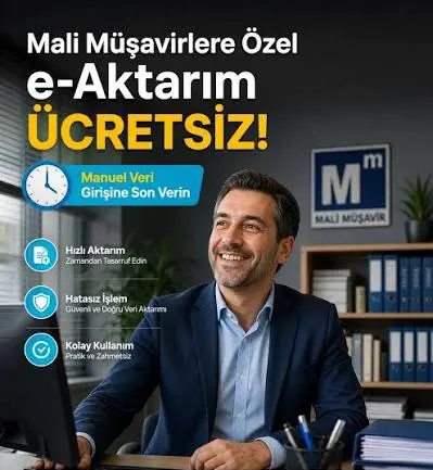 E-Aktarım ücretsiz